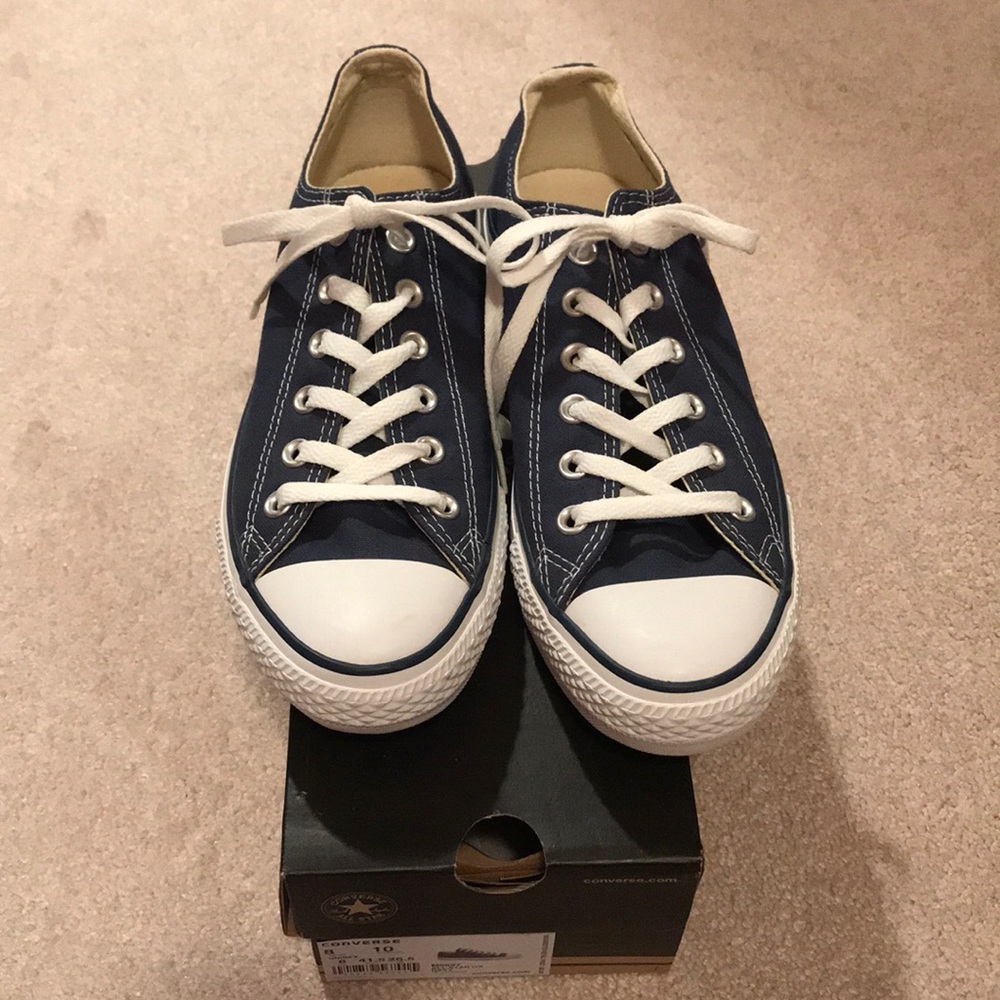 Blue converse